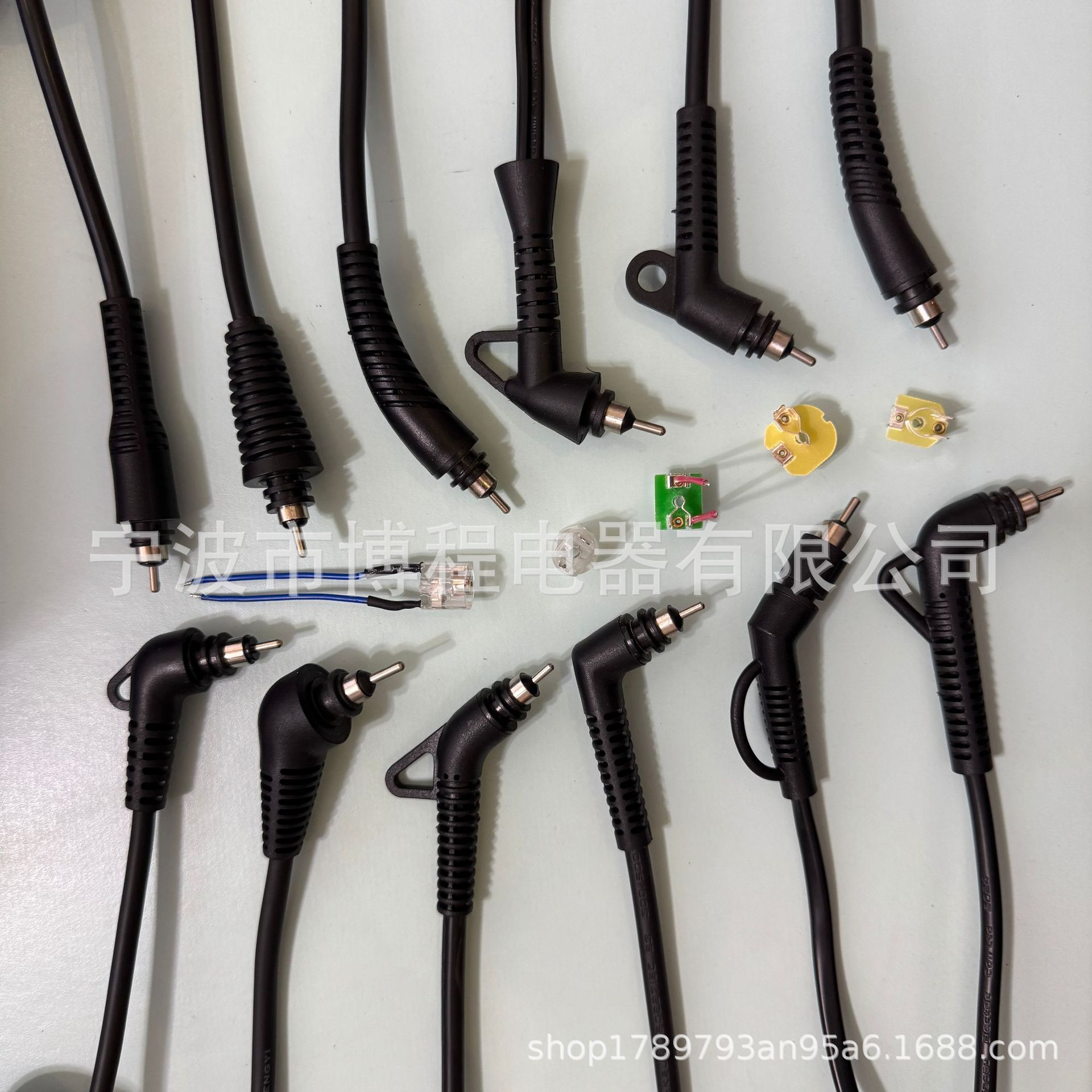 吹风筒卷发棒透明母座直发器旋转插头卷发器电源线旋转母座