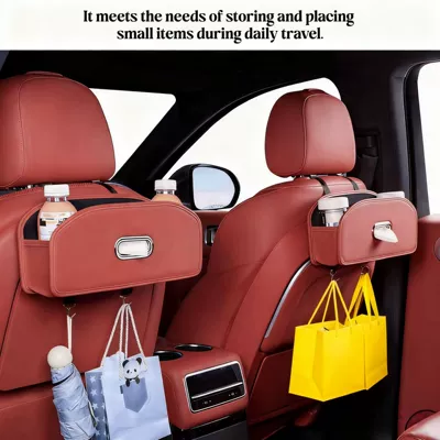 Box, Cup Holder, Hook, Storage | Car storage bag/box