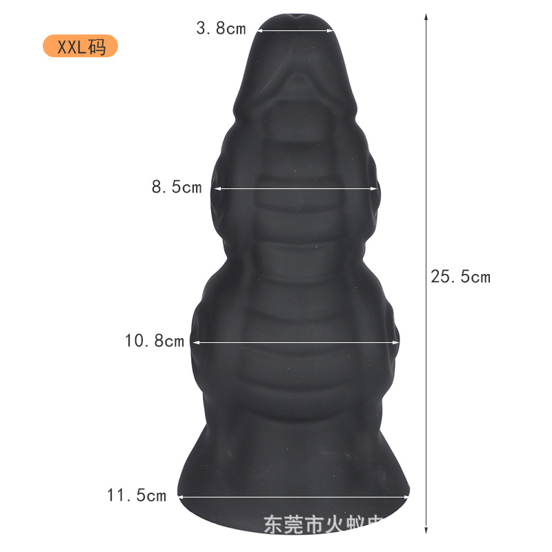 Super gran huevo de silicona líquida conjunto suave anal expansor de forma especial plug anal pene grande SM camarada productos adultos del sexo