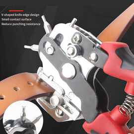 1个 颜色：图片色 材质：金属 打孔钳设计打孔器 DIY 工具表带表