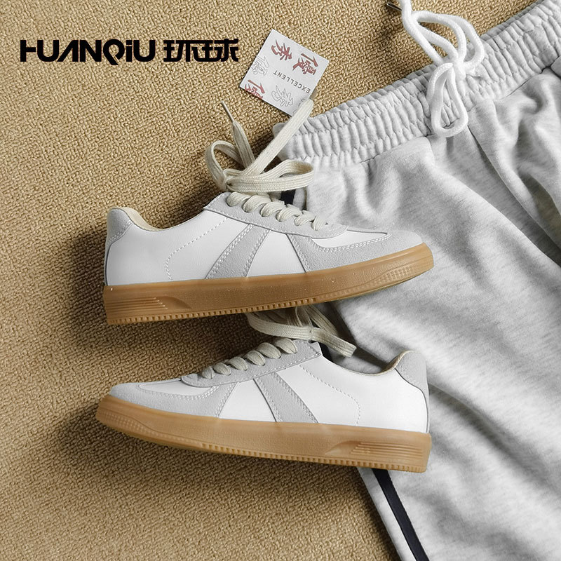 Universal German training shoes for women 2024 spring new shoes versatile casual canvas shoes niche 2023 retro sports board