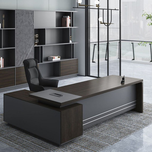 Boss Table President Table Modern Simple Atmospheric Office Furniture Manager Table Large Class Table and Chair Combination Office Table