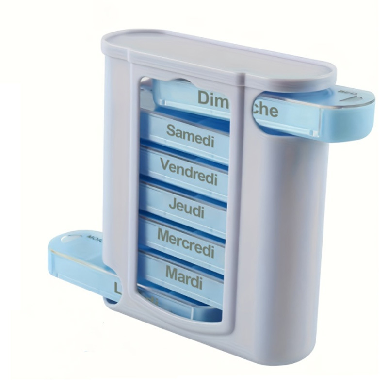 흰색과 파란색 프랑스어; 플라스틱