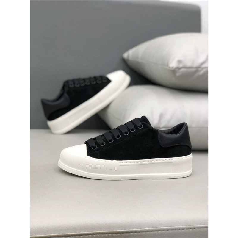 Мужские однотонные белые туфли из натуральной европейской кожи на шнуровке, модные универсальные спортивные повседневные туфли в стиле интернет-знаменитостей на толстой подошве bc