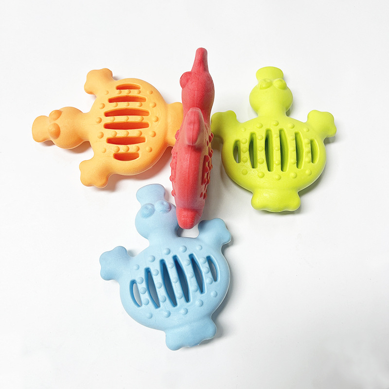 Nuevos productos transfronterizos TPR espuma de goma de cocina fugas de alimento juguetes para perros de comida escondida auto-hi resistente a los dientes de mordida juguetes para mascotas al por mayor