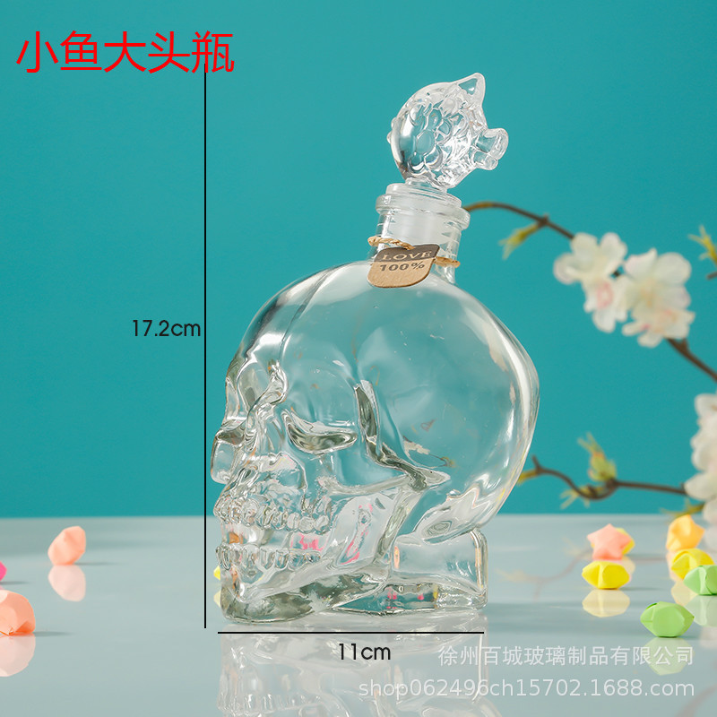 Small fish with big head;