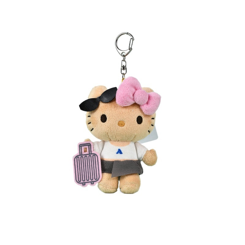 日本LORZKitty行李箱Alexiastam限定公仔小挂件钥匙扣玩偶限定款|undefined