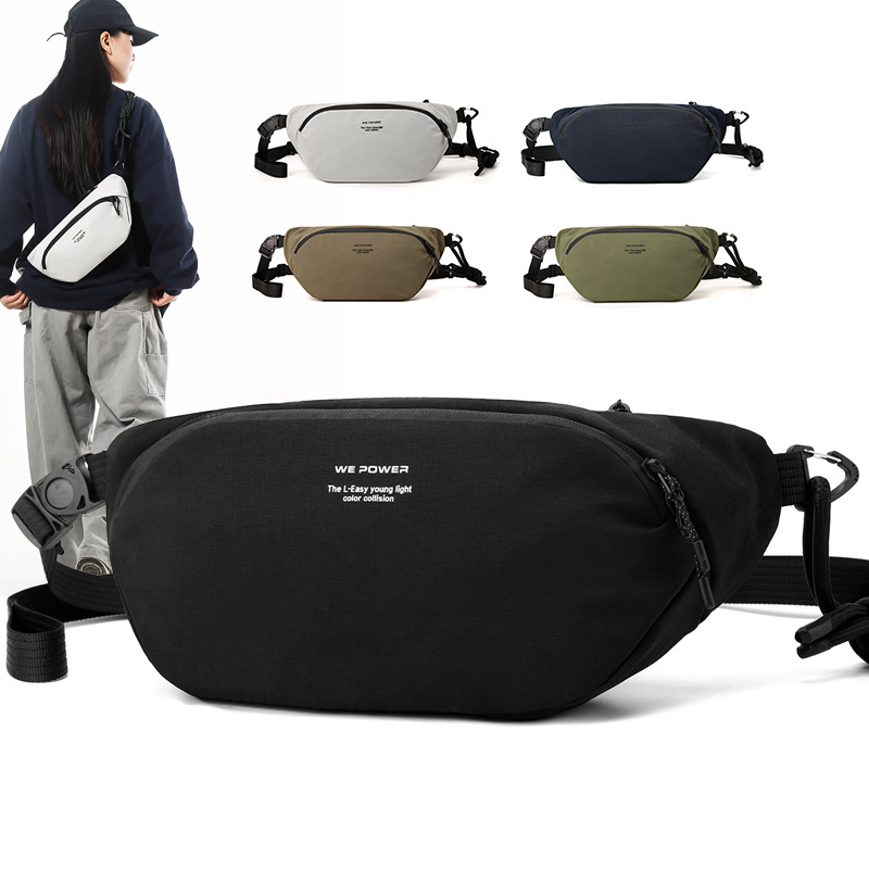 2025 Spring New Cross-border Trendy Crossbody Bag Portable Commuter Shoulder Bag Dumpling Bag Travel Chest Bag