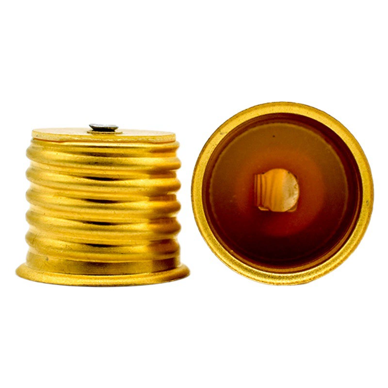 В наличии поставка E27 патрон с обратной резьбой Ретро цоколь латунная люстра патрон люстра E27 медный патрон