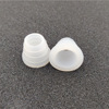 White silica gel rubber rings with accessories, pipe, megaphone, suitable for import