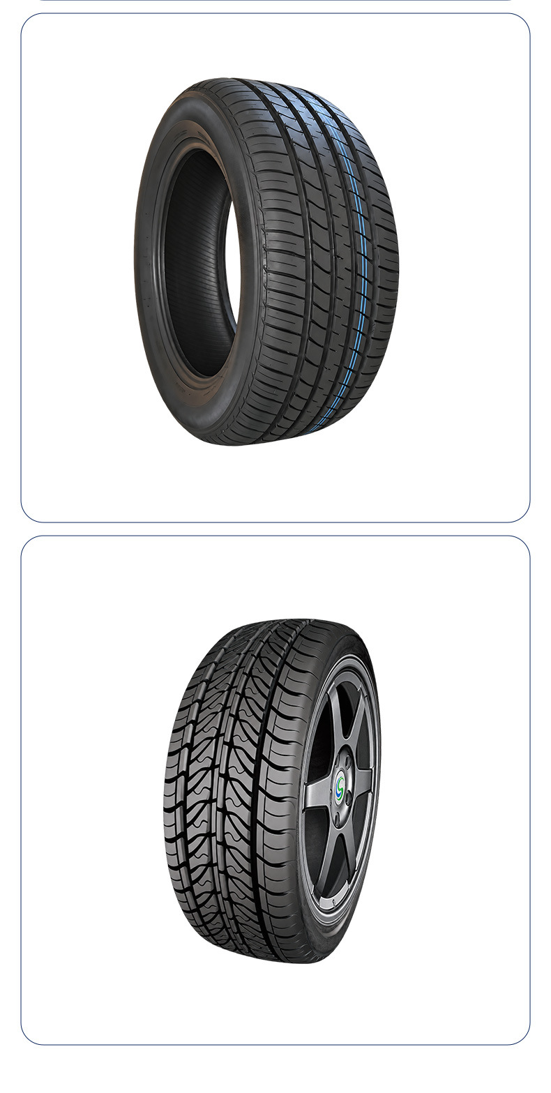 Thickened car tires with off-road tread patterns, offering quiet operation, fuel efficiency, shock absorption, and enhanced grip; available in multiple sizes