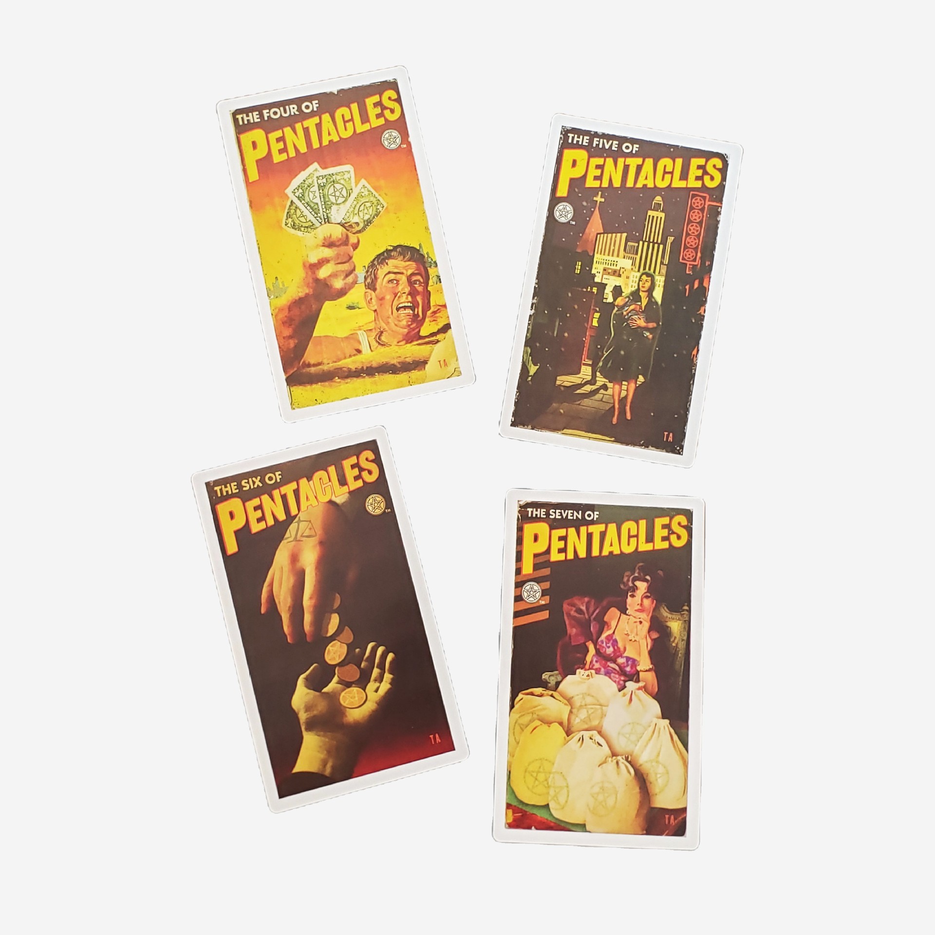 2023 New Model 12×7 The Pulp Tarot Cards, Popular Cross-Border Item On And_voghion.com