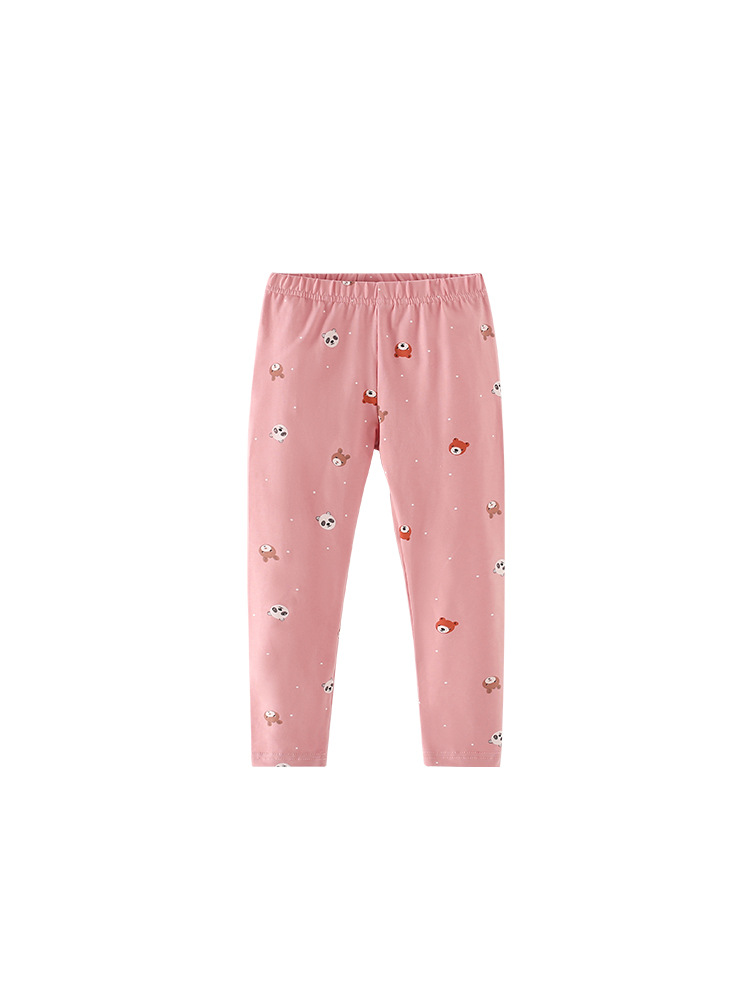 Transfronterizos malawee leggings de niñas primavera y otoño nuevos pantalones lindos para niñas europeas y estadounidenses pantalones de cintura elástica para niños