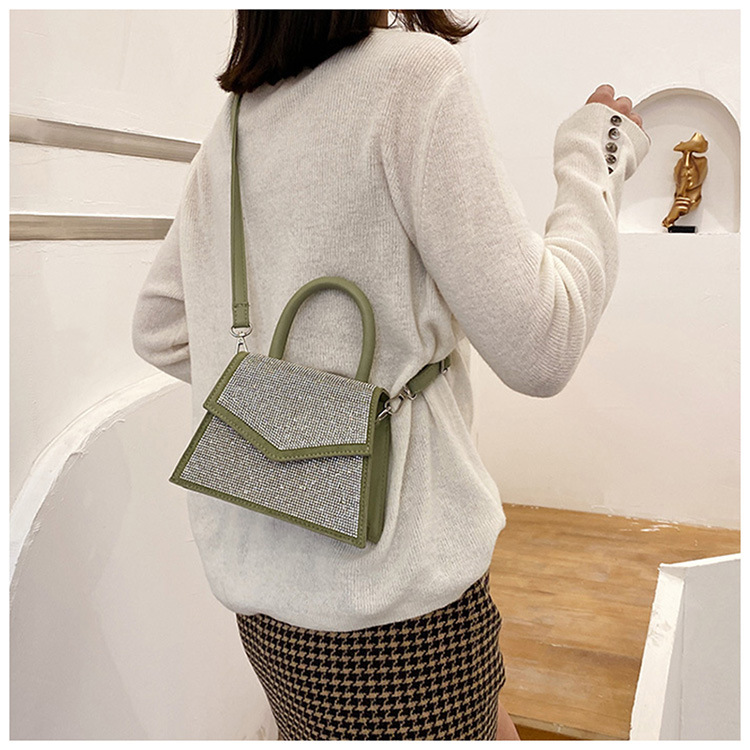 Bolso Portátil Tachonado De Diamantes De Moda Coreana display picture 16