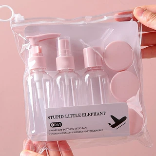8件套旅行装化妆品喷雾瓶塑料瓶乳液瓶爽肤水喷雾瓶洗发水分装瓶