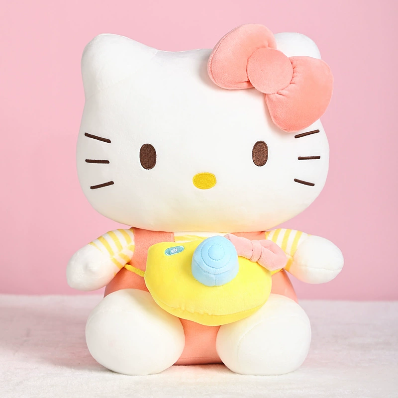 Hello Kitty, Hello Kitty, джинсовая юбка, плюшевая кукла, бархатная игрушка