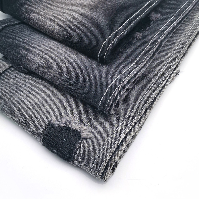 High-Elasticity Premium Denim Fabric, High-End Original Color Denim Fabric, Light Denim Fabric