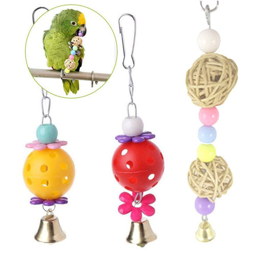 Parrot Toy Bird Toy Set Amazon Cross-Border Set Toy Bird Supplies Utensils Factory Direct Sales