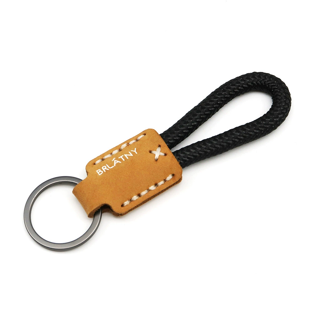 Keychain handmade, pendant, matte universal strap, DIY, genuine leather