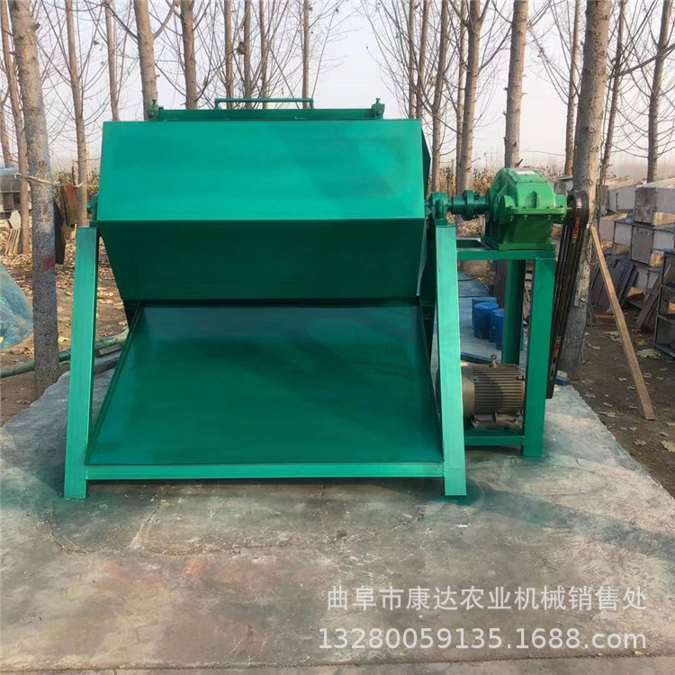 500升滚筒铁管打磨机 螺丝螺杆抛光机 100升自动翻转研磨机