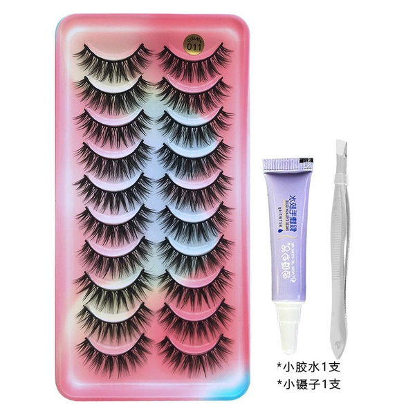 Dense glue, tweezers, European style
