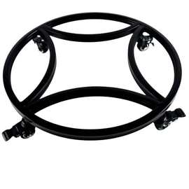 现代简约铁艺拼装型万向轮移动架单层多功能花盆水盆移动架置物架