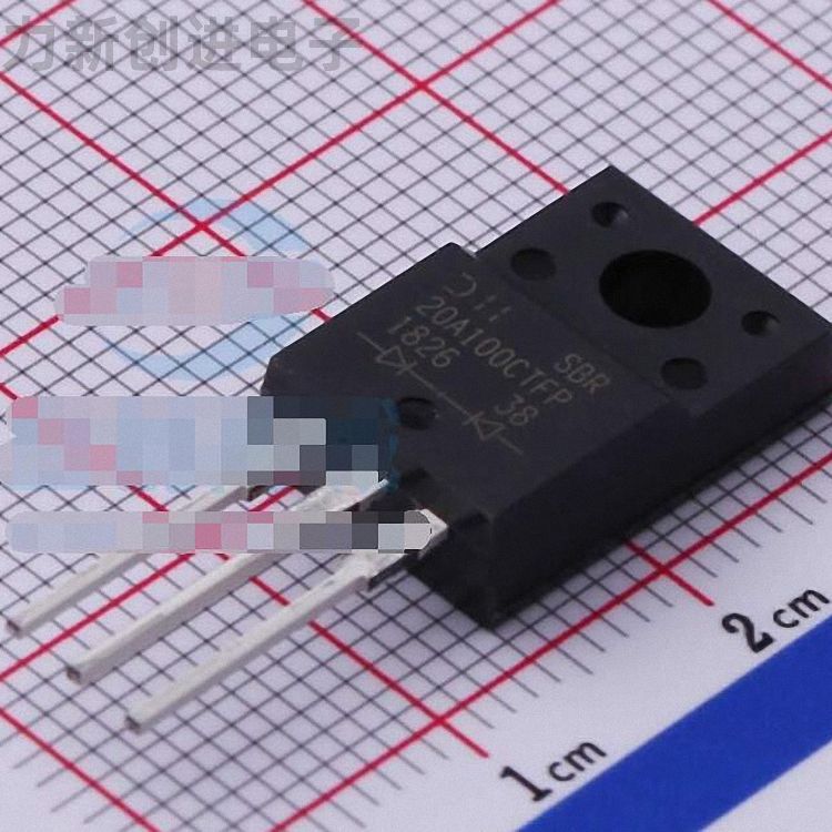 SBR20A100CTFP-G 封装 ITO-220AB 通用二极管