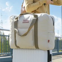 高中生学生住校行李包大容量住宿生女士短途短期旅行袋可套拉杆箱
