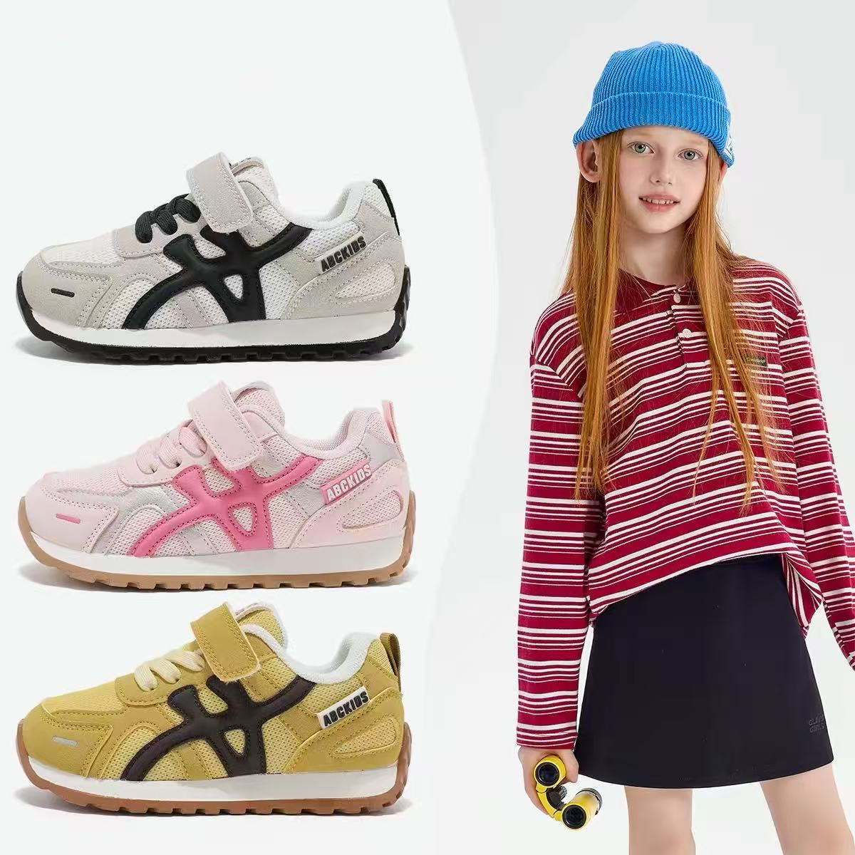 Demi-season soft sneakers girl's for boys