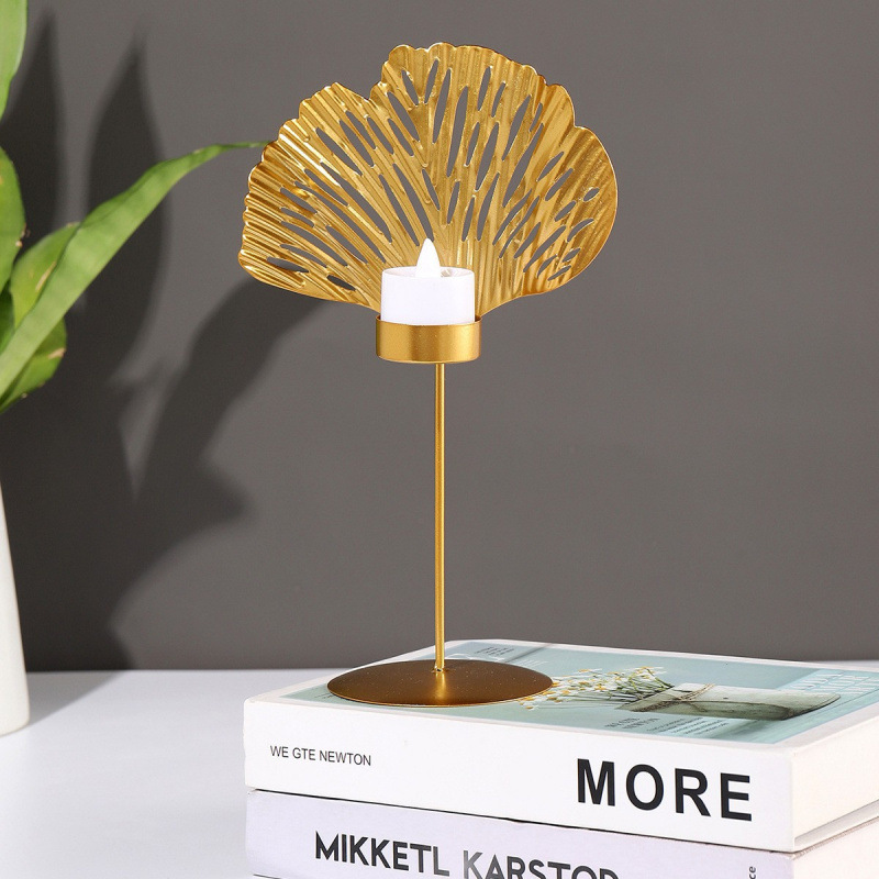 Amazon Mini Nordic Golden Iron Candle Creative Simple Geometry…