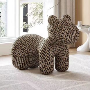 Pony Chair Children's Sofa Creative Internet Celebrity Seat Animal Lazy Sofa Chair Living Room Pony Chair Cartoon Stool