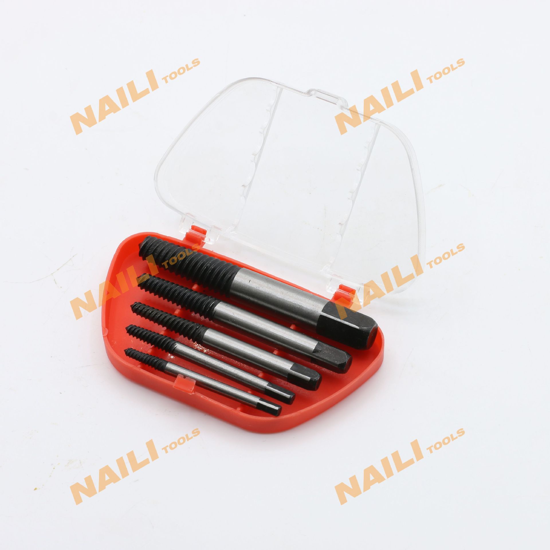 亚马逊5PC铬钒钢Cr-V断丝取出器滑牙破损螺钉拆除工具现货批发