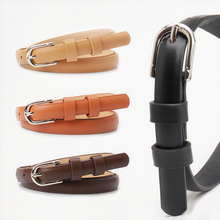 韩版腰带女百搭装饰细牛仔裤带时尚高级感简约风合金针扣学生皮带