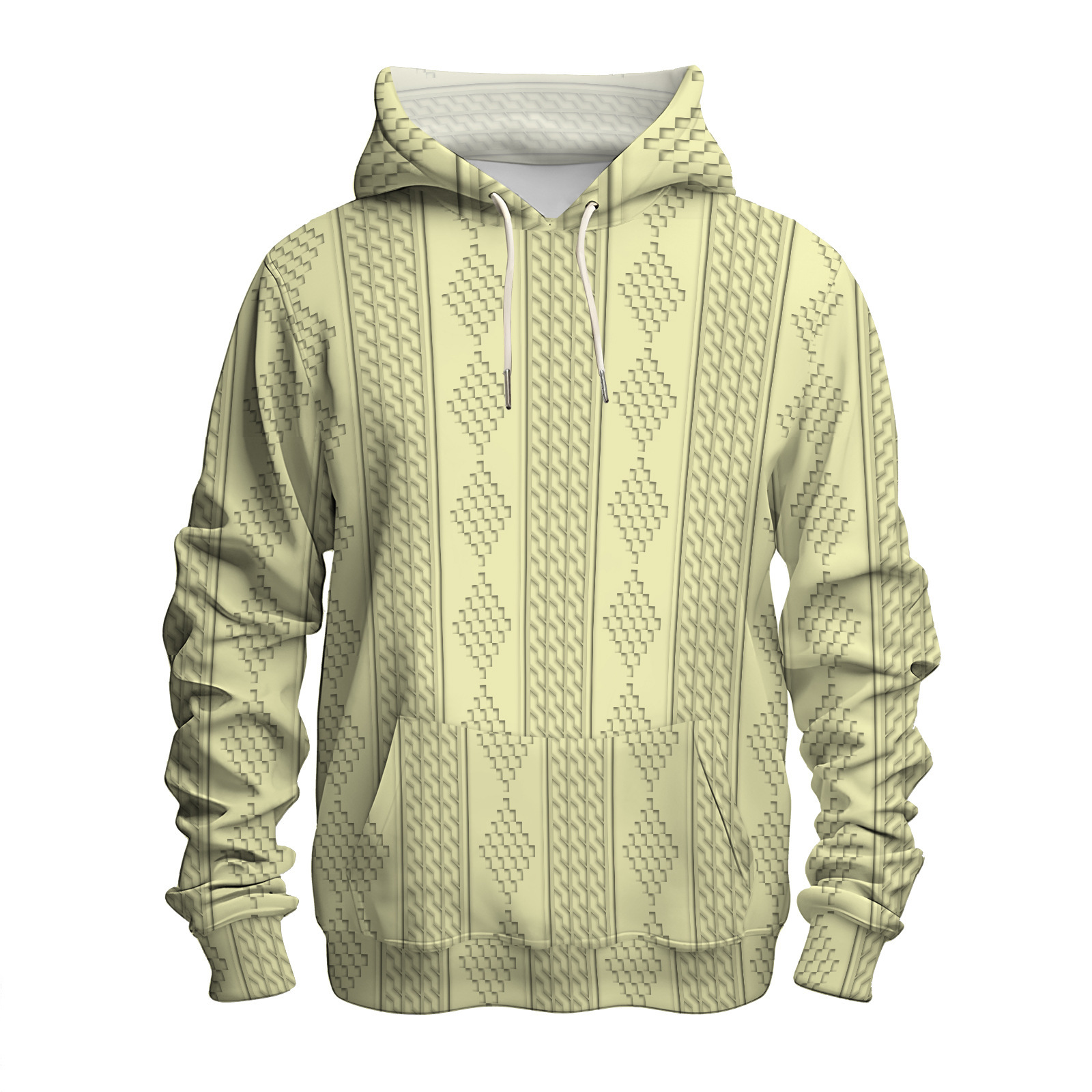 Suéter de color sólido de estilo minimal neutro, vitalidad juvenil, estilo universitario, suéter con capucha con cordón casual MC11