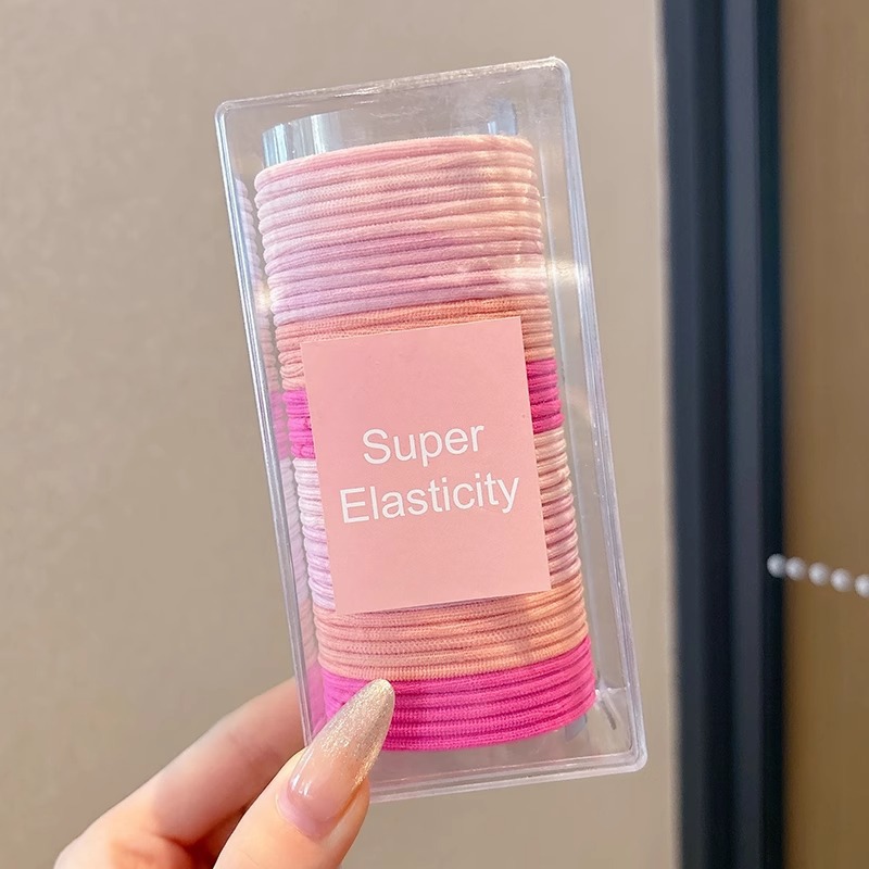 Correa curry para mujeres cuerdas de cabeza de cola de caballo alta anillo de cabello duradero verano 2025 nuevo cabello de alta elasticidad para adultos