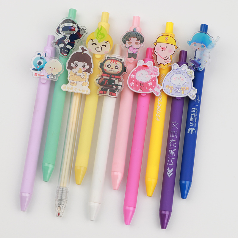 卡通软胶PVC公仔签字笔