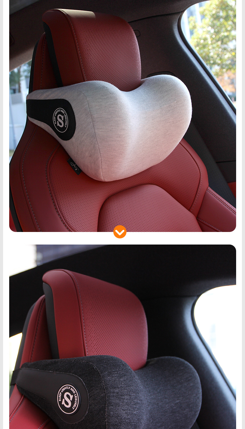 Car Headrest for Driver's Seat Neck Support, Suitable for Tesla, In-Car Headrest Neck Pillow