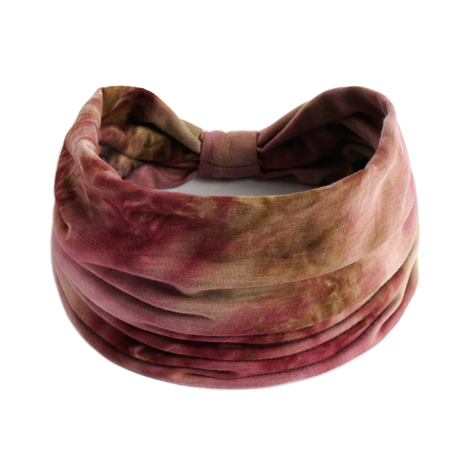 Europa y América nueva impresión elástica deportiva correa de cabello damas banda ancha correa de cabello turbante retrógrado joyas para el cabello de yoga