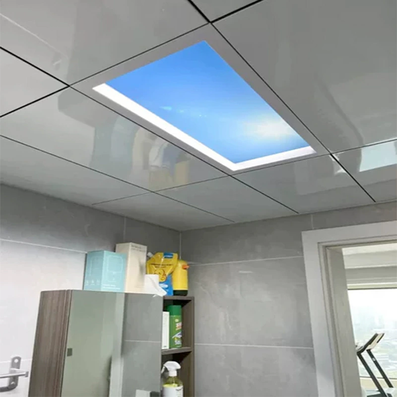 Ultra thin smart ceiling lighting solar-powered, ceiling light, natural light