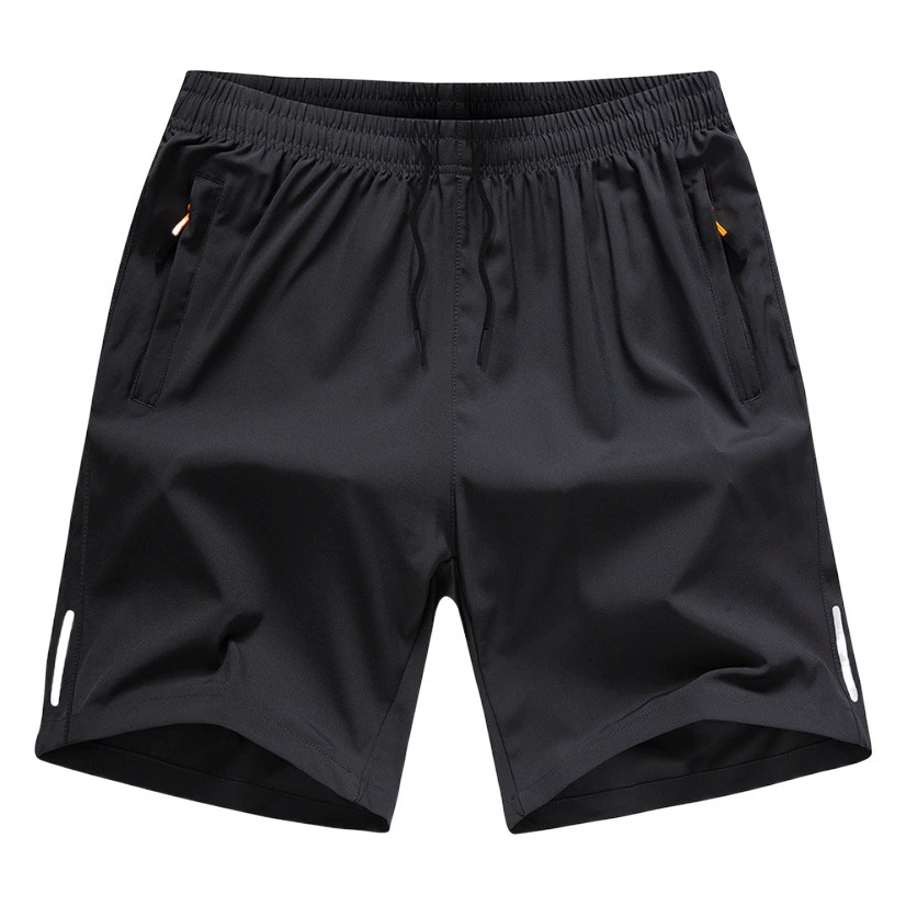 Шорты мужские летние мужские спортивные брюки трансграничные Большие размеры дышащие быстросохнущие брюки средней длины с принтом логотипа Модные пляжные брюки