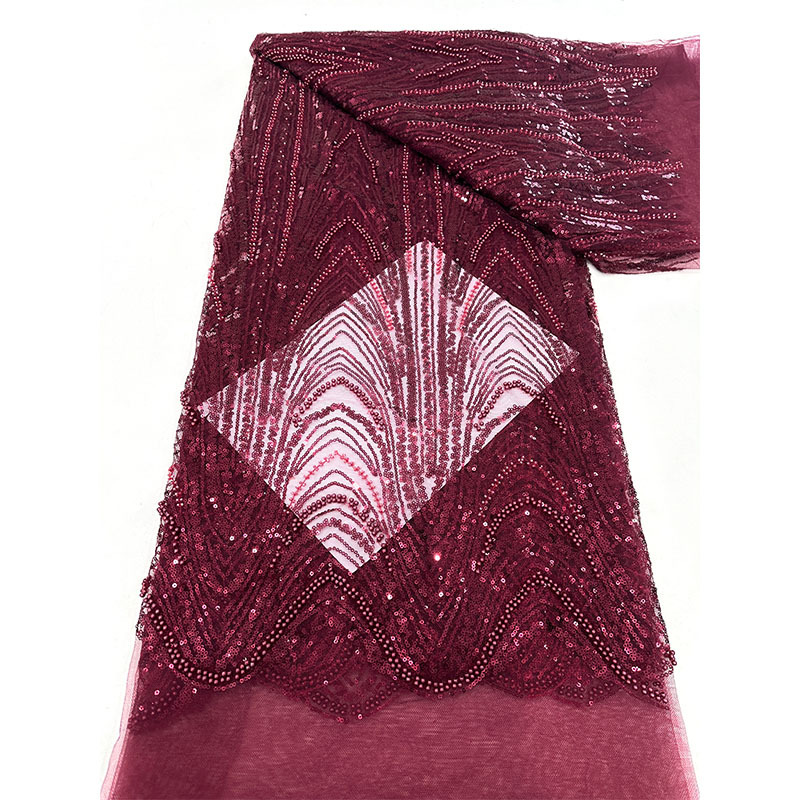 Tubo de perlas sequinilla bordado tela de bordado de perlas tela de bordado de perlas base de tela de bordado de perlas image 8