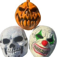 ハロウィーンカボチャマスクPU発泡頭蓋マスク道化師マスクパーティー舞踏会化粧衣装道具