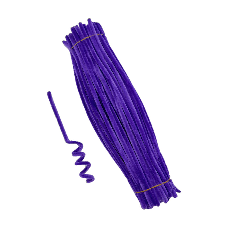 Cifrado [6mm Twisted stick] DIY tiras de lana de colores material hecho a mano de los niños ramo de terciopelo de dinosaurio lana Raíz de lana tiras