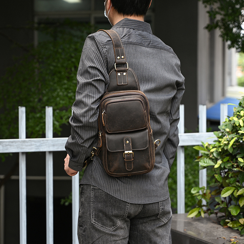 Bauletto in pelle di cavallo pazzo per uomo casual, borsa a tracolla semplice in pelle di mucca con croce diagonale, borsa da viaggio all'aperto_voghion.com