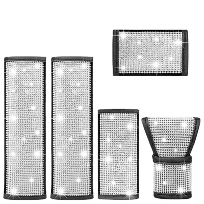 Seat belt shoulder pad: Hot Diamond Gear Cover Handbrake