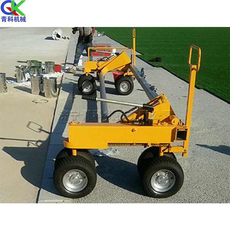 校园操场草皮运输机 高尔夫球场草坪运输设备 人造草坪输送设备