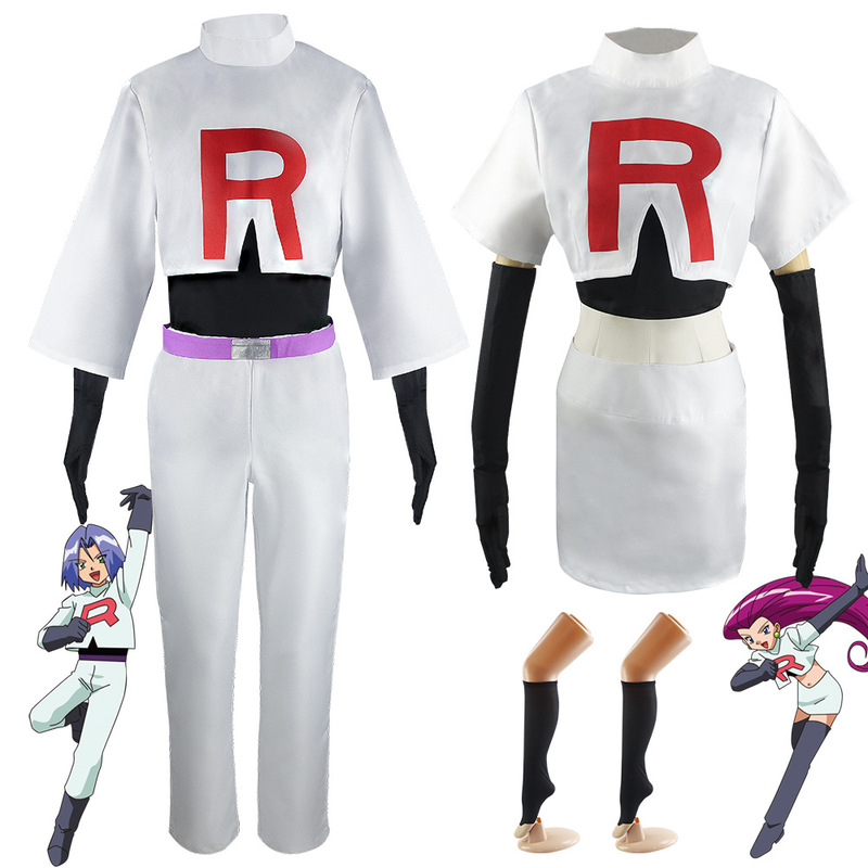 Pokemon Cos Costume Musashi Kissho Ken Cosplay Costume Comic Exhibition Stage Performance Clothes