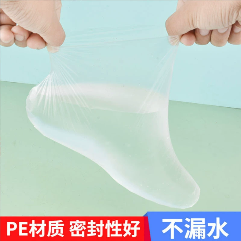 Feet oil, long hand mask, waterproof protecting socks, plastic shoe covers, against cracks