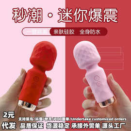 歪歪马震动泡芙av按摩棒女性前戏自慰器g点电动按摩器