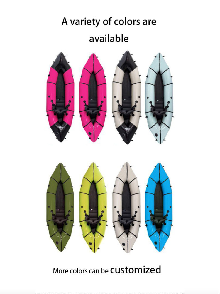 Lst Longshiting Pufferfish 290 with Outdoor Rafting Inflatable Boat Skirt Assault Boat Kayak